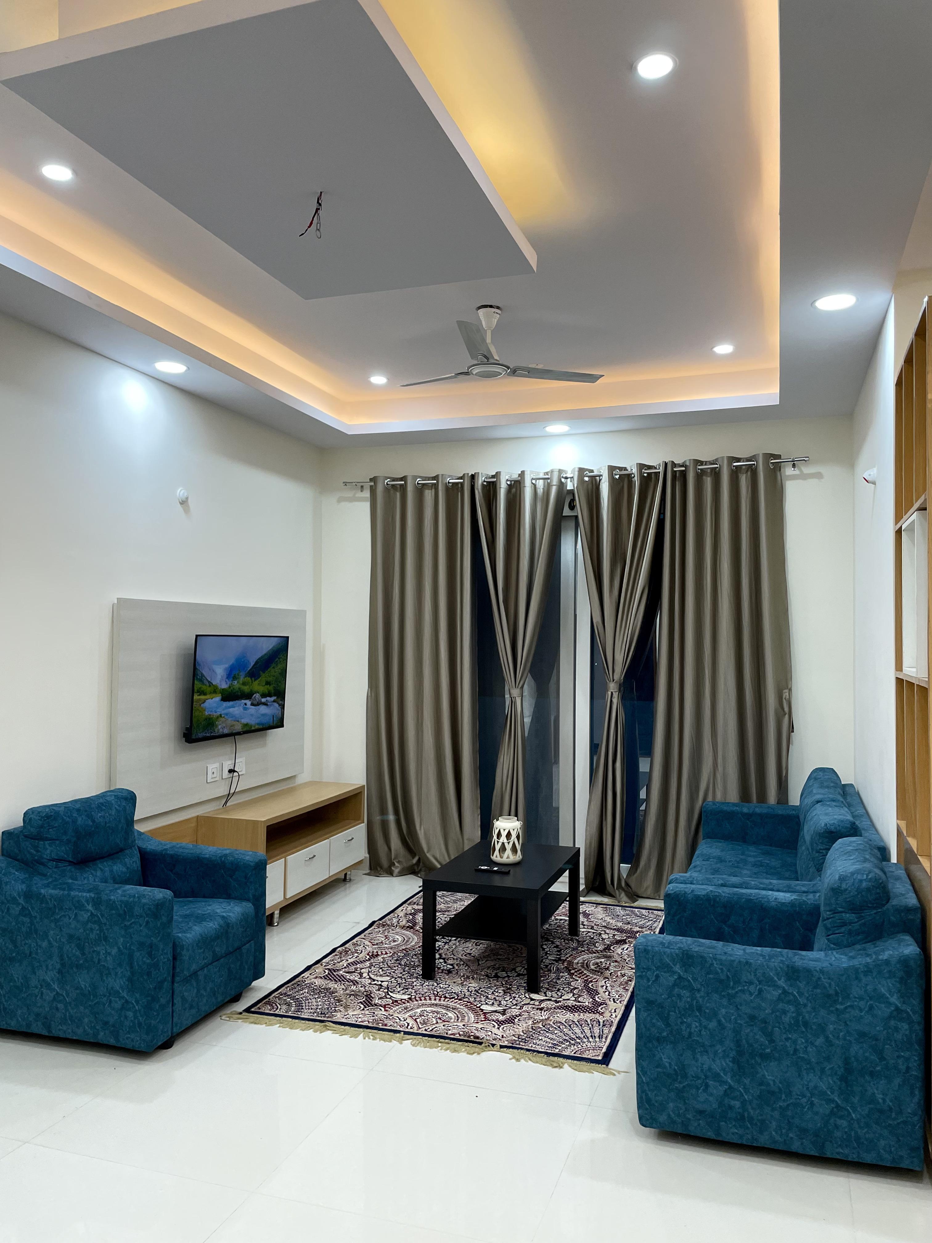 Living room seen from the entrance